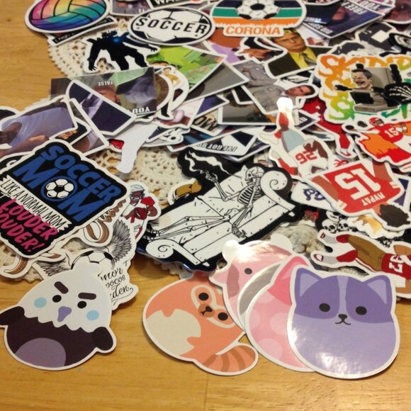 Craft stickers, 200+,  for resell or for crafting - Picture 3 of 5